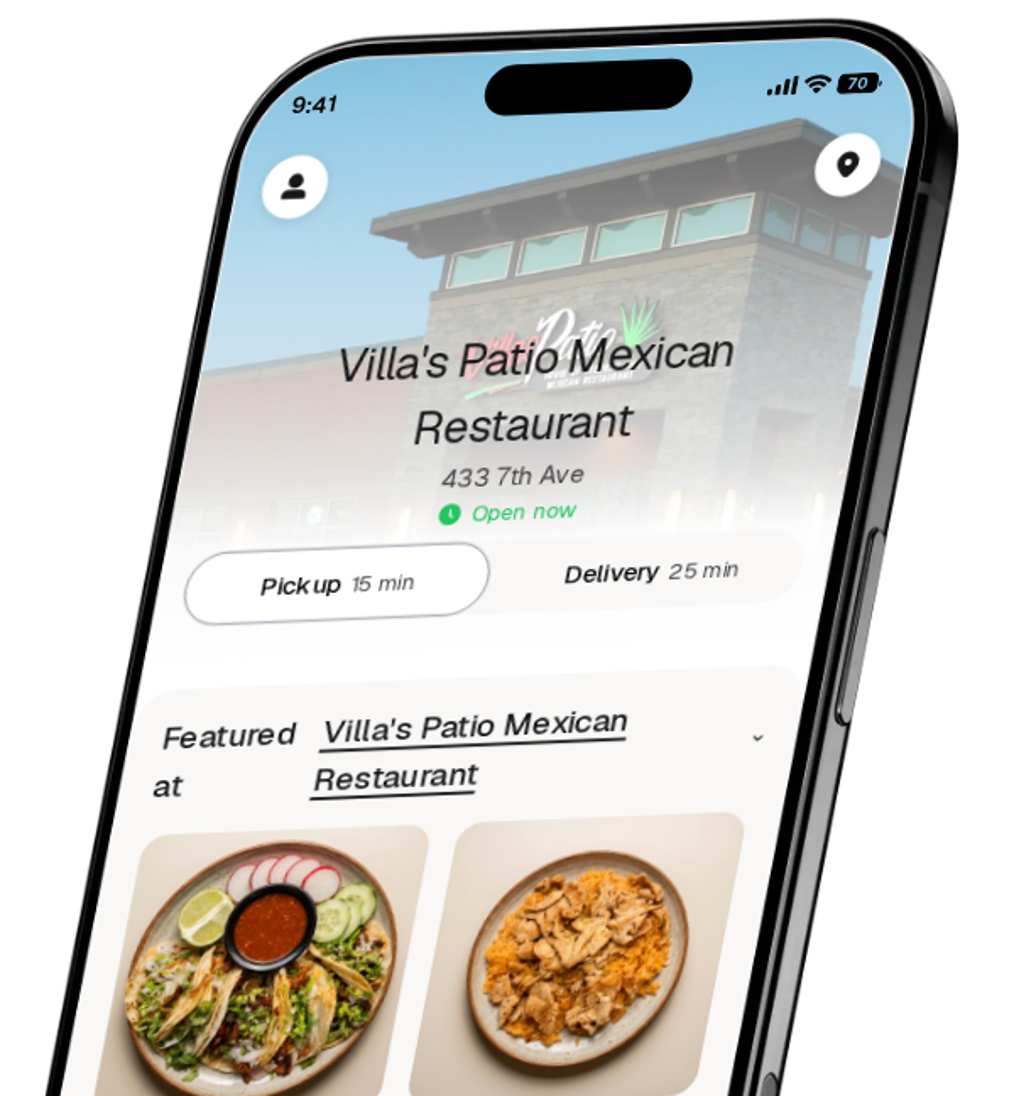 Villa's Patio Mexican Restaurant app preview